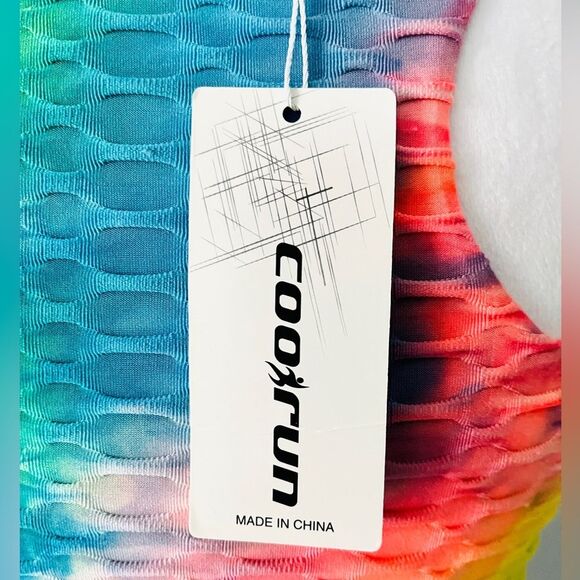 COOrun Women's Workout Athletic Yoga Top and Pants Size Medium - Picture 10 of 14